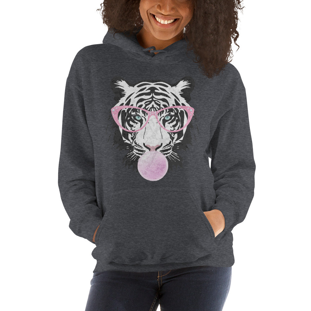 Bubblegum Tiger Unisex Hoodie