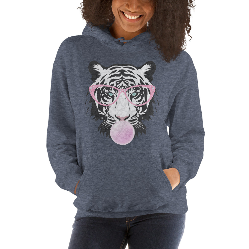Bubblegum Tiger Unisex Hoodie