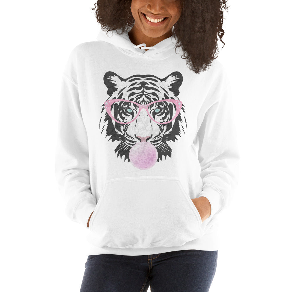 Bubblegum Tiger Unisex Hoodie